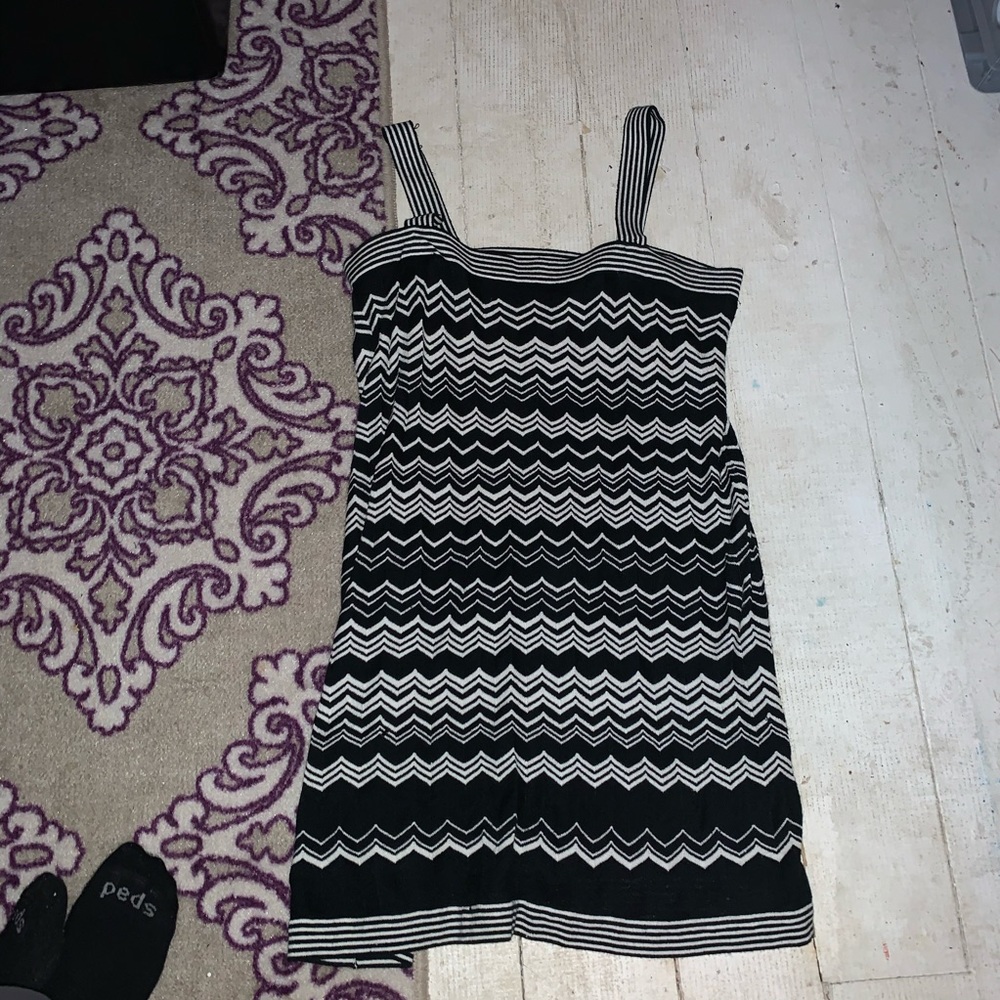 Missoni For Target Striped Black and White Dress